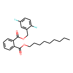 Phthalic acid, 2,5-difluorobenzyl nonyl ester