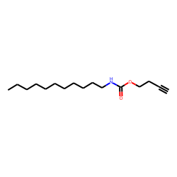 Carbonic acid, monoamide, N-undecyl-, but-3-yn-1-yl ester
