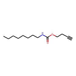 Carbonic acid, monoamide, N-octyl-, but-3-yn-1-yl ester