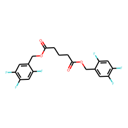 Glutaric acid, di(2,4,5-trifluorobenzyl) ester