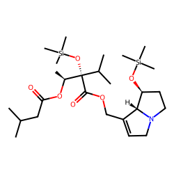.beta.-isovaleryl echinatine, diTMS