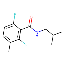 Benzamide, 2,6-difluoro-3-methyl-N-isobutyl-