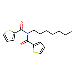 2-Thiophenecarboxamide, N-heptyl-N-(2-thiophenecarbonyl)-