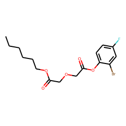 Diglycolic acid, 2-bromo-4-fluorophenyl hexyl ester