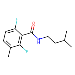 Benzamide, 2,6-difluoro-3-methyl-N-3-methylbutyl-