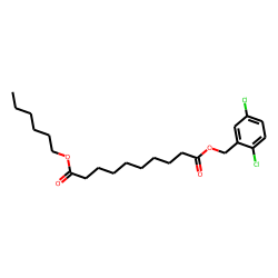 Sebacic acid, 2,5-dichlorobenzyl hexyl ester
