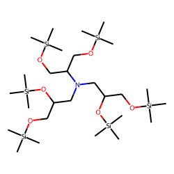 bis-(2,3-Dihydroxypropyl)-(2-hydroxy-1-hydroxyethyl)amine, hexakis-TMS