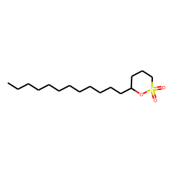 1,2-Oxathiane, 6-dodecyl-, 2,2-dioxide
