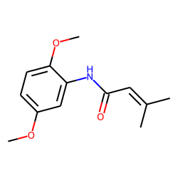 2-Butenamide, N-(2,5-dimethoxyphenyl)-3-methyl-