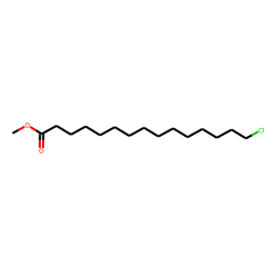 15-Chloropentadecanoic acid, methyl ester
