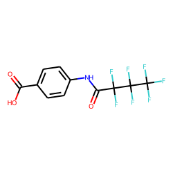 Benzoic acid, 4-(heptafluorobutyrylamino)-