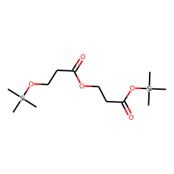 3-Hydroxypropanoyl-3-hydroxypropanoic acid, TMS