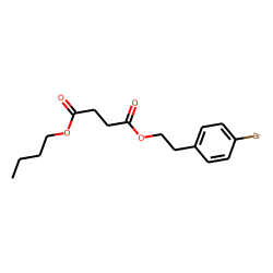 Succinic acid, 4-bromophenethyl butyl ester