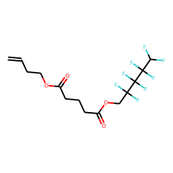 Glutaric acid, 2,2,3,3,4,4,5,5-octafluoropentyl but-3-en-1-yl ester