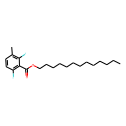 2,6-Difluoro-3-methylbenzoic acid, tridecyl ester