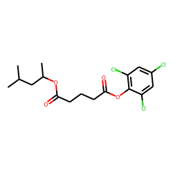 Glutaric acid, 2,4,6-trichlorophenyl 4-methylpent-2-yl ester