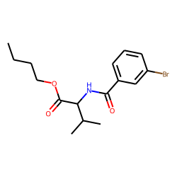 L-Valine, N-(3-bromobenzoyl)-, butyl ester