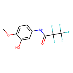 5-Amino-2-methoxyphenol, N-pentafluoropropionyl-
