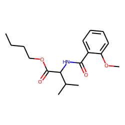 L-Valine, N-(2-methoxybenzoyl)-, butyl ester