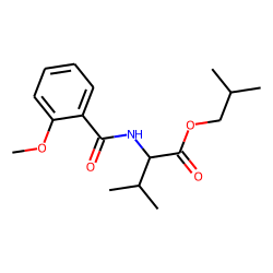 L-Valine, N-(2-methoxybenzoyl)-, isobutyl ester