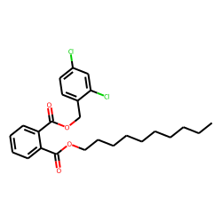 Phthalic acid, decyl 2,4-dichlorobenzyl ester