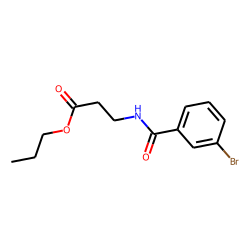 «beta»-Alanine, N-(3-bromobenzoyl)-, propyl ester