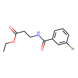 «beta»-Alanine, N-(3-bromobenzoyl)-, ethyl ester