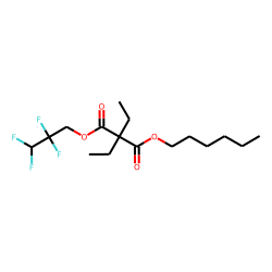 Diethylmalonic acid, hexyl 2,2,3,3-tetrafluoropropyl ester