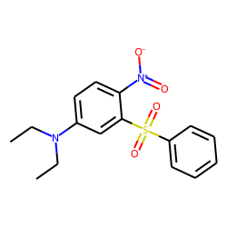 Aniline, n,n-diethyl-4-nitro-3-phenylsulfonyl-