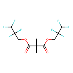 Dimethylmalonic acid, di(2,2,3,3-tetrafluoropropyl) ester