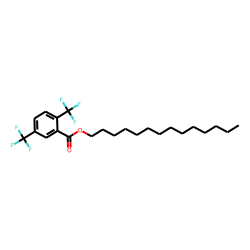 2,5-Di(trifluoromethyl)benzoic acid, teradecyl ester