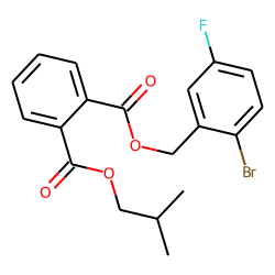 Phthalic acid, 2-bromo-5-fluorobenzyl isobutyl ester