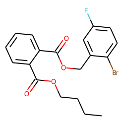 Phthalic acid, butyl 2-bromo-5-fluorobenzyl ester