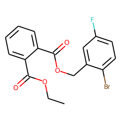 Phthalic acid, 2-bromo-5-fluorobenzyl ethyl ester