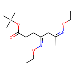 Succinylacetone diethoxime, trimethylsilyl ester