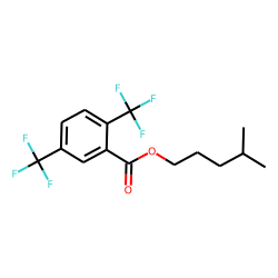 2,5-Di(trifluoromethyl)benzoic acid, isohexyl ester