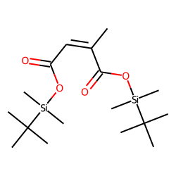 Mesaconic acid, bis(tert-butyldimethylsilyl) ester