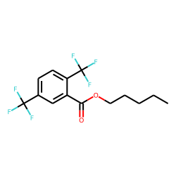 2,5-Di(trifluoromethyl)benzoic acid, pentyl ester