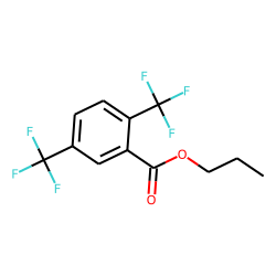 2,5-Di(trifluoromethyl)benzoic acid, propyl ester