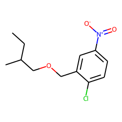 2-Chloro-5-nitrobenzyl alcohol, 2-methylbutyl ether