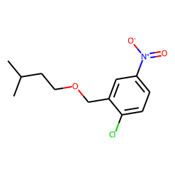 2-Chloro-5-nitrobenzyl alcohol, 3-methylbutyl ether