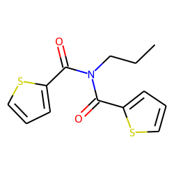 2-Thiophenecarboxamide, N-propyl-N-(2-thiophenecarbonyl)-