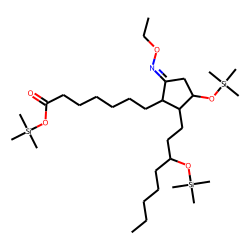 13,14-Dihydro-PGE1, EO-TMS, isomer # 2