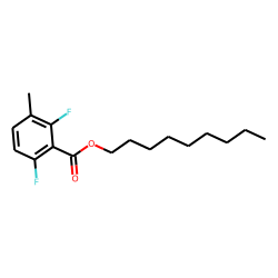 2,6-Difluoro-3-methylbenzoic acid, nonyl ester