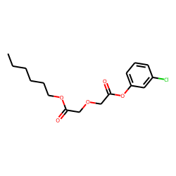Diglycolic acid, 3-chlorophenyl hexyl ester