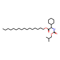 Glycine, 2-cyclohexyl-N-isobutoxycarbonyl-, hexadecyl ester