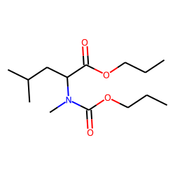 l-Leucine, N-methyl-n-propoxycarbonyl-, propyl ester