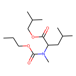 l-Leucine, N-methyl-n-propoxycarbonyl-, isobutyl ester