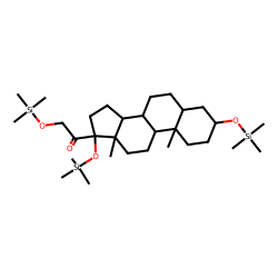 Pregnan-20-one, 3,17,21-tris[(trimethylsilyl)oxy]-, (3«alpha»,5«beta»)-