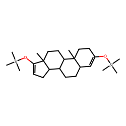 5«beta»-Androstane-3,17-dione, bis-TMS, (3-en)